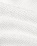 Close-up of the thick plush cotton towel texture